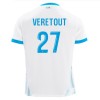 Officiële Voetbalshirt Olympique de Marseille Veretout 27 Thuis 2024-25 - Heren